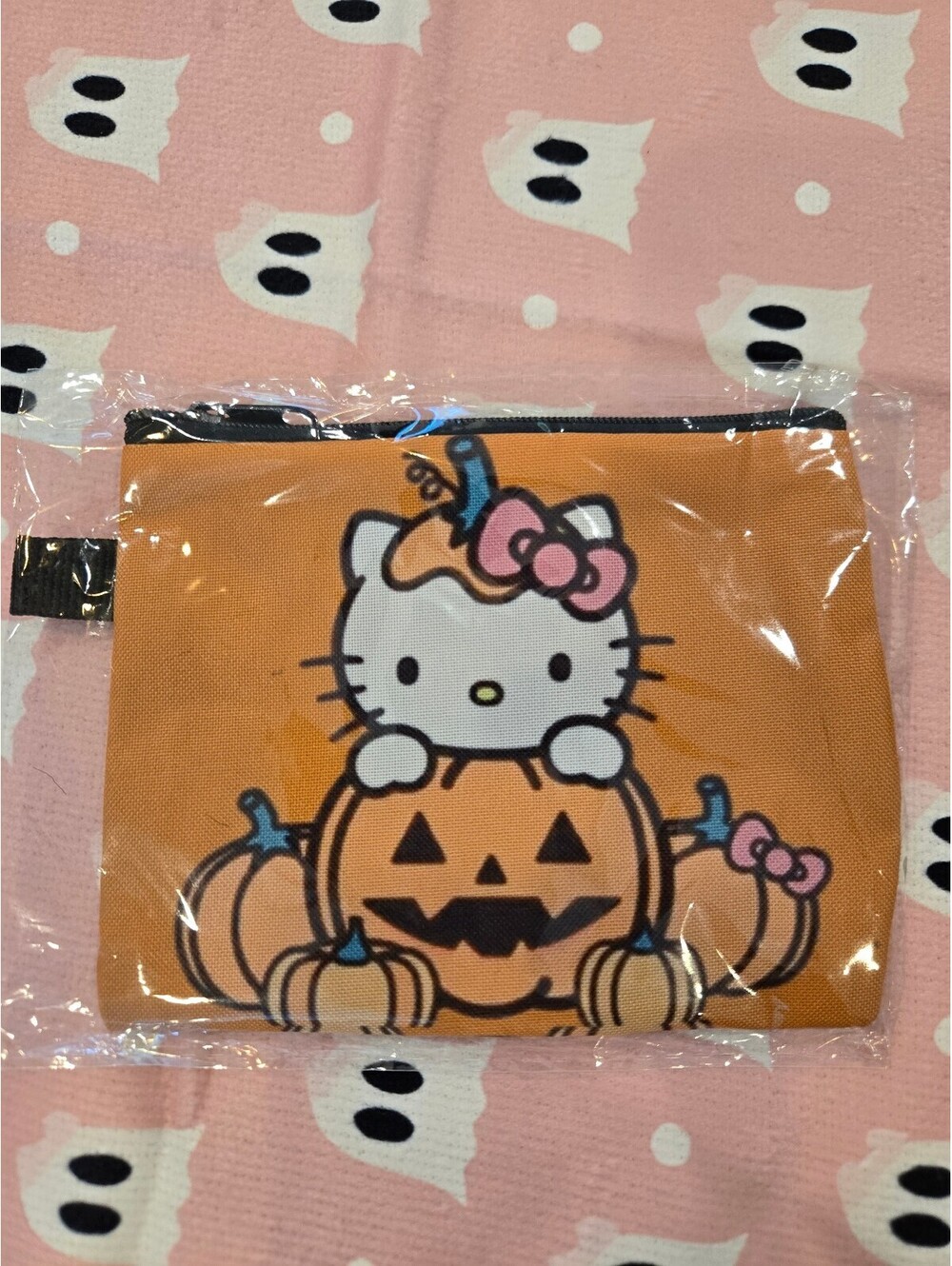 Hello Kitty pumpkin pouch
